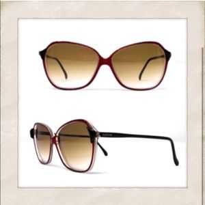 Vintage LANVIN Oversized Statement Sunglasses, Deadstock, Made in France